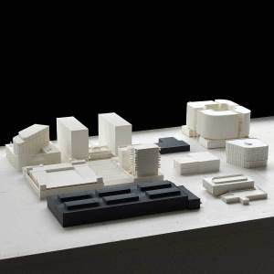 Ülemiste city hoonete 3D prinditud maketid